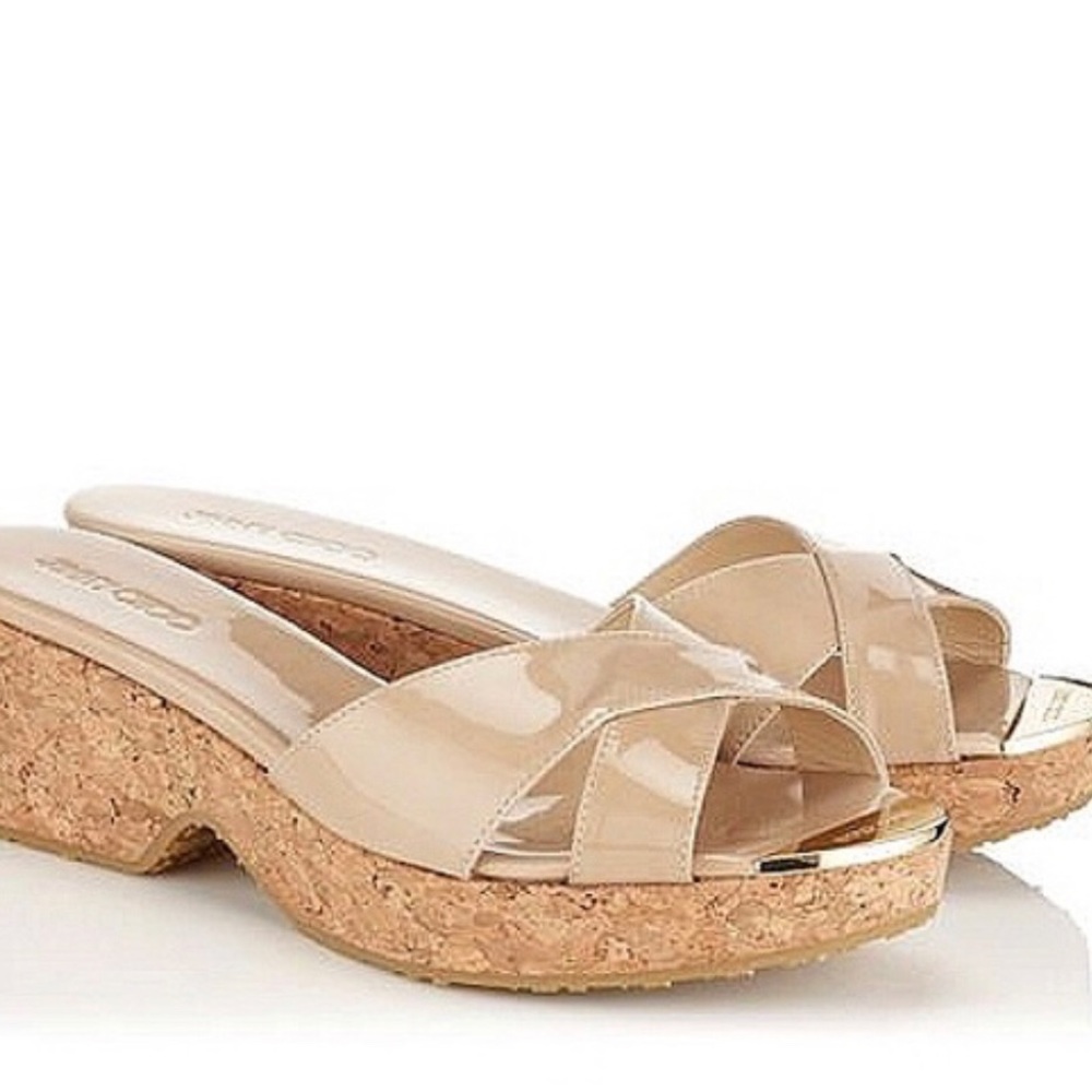 Jimmy Choo Platform Slide Sandal 39 (9)